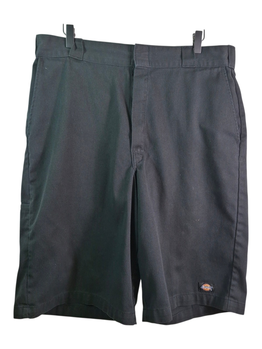 Dickies Men's Black Work Cargo Shorts - Size 36 - Loose Fit